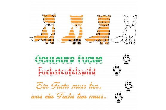Plottdatei Fuchs / Löwenjunges