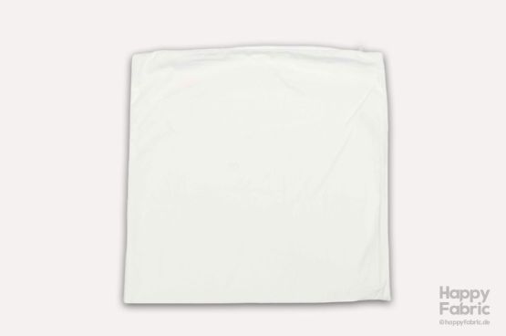 Sublimierbarer Kissenbezug 40 x 40 cm, Farbe weiß