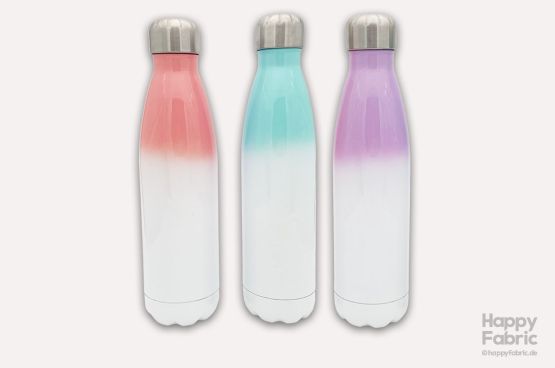 Vakuumflasche mit Farbverlauf