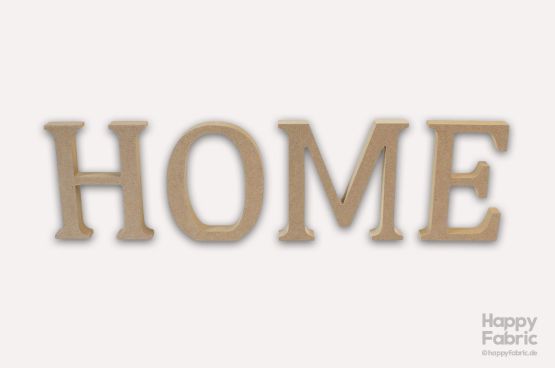 MDF Worte 'Home'