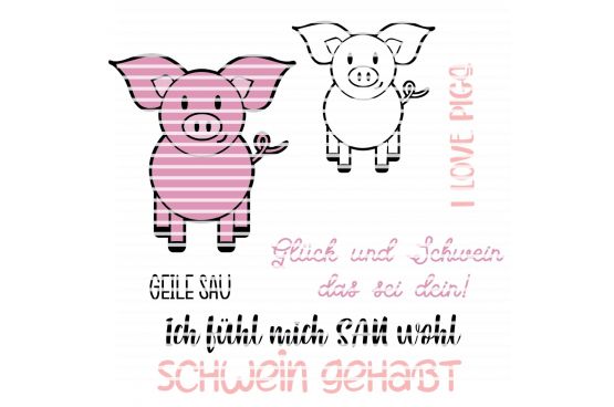 Plottdatei Mein Schwein / Löwenjunges