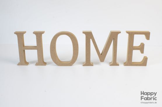 MDF Worte 'Home'